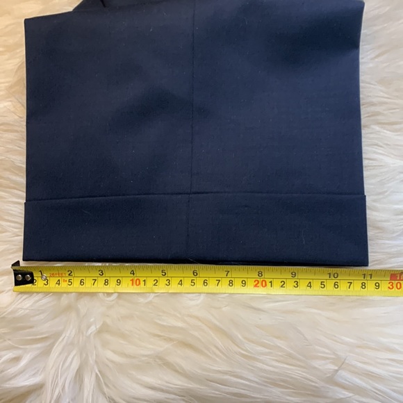 SALE!! Cuffed high rise trousers long blue black JNY - Picture 5 of 10